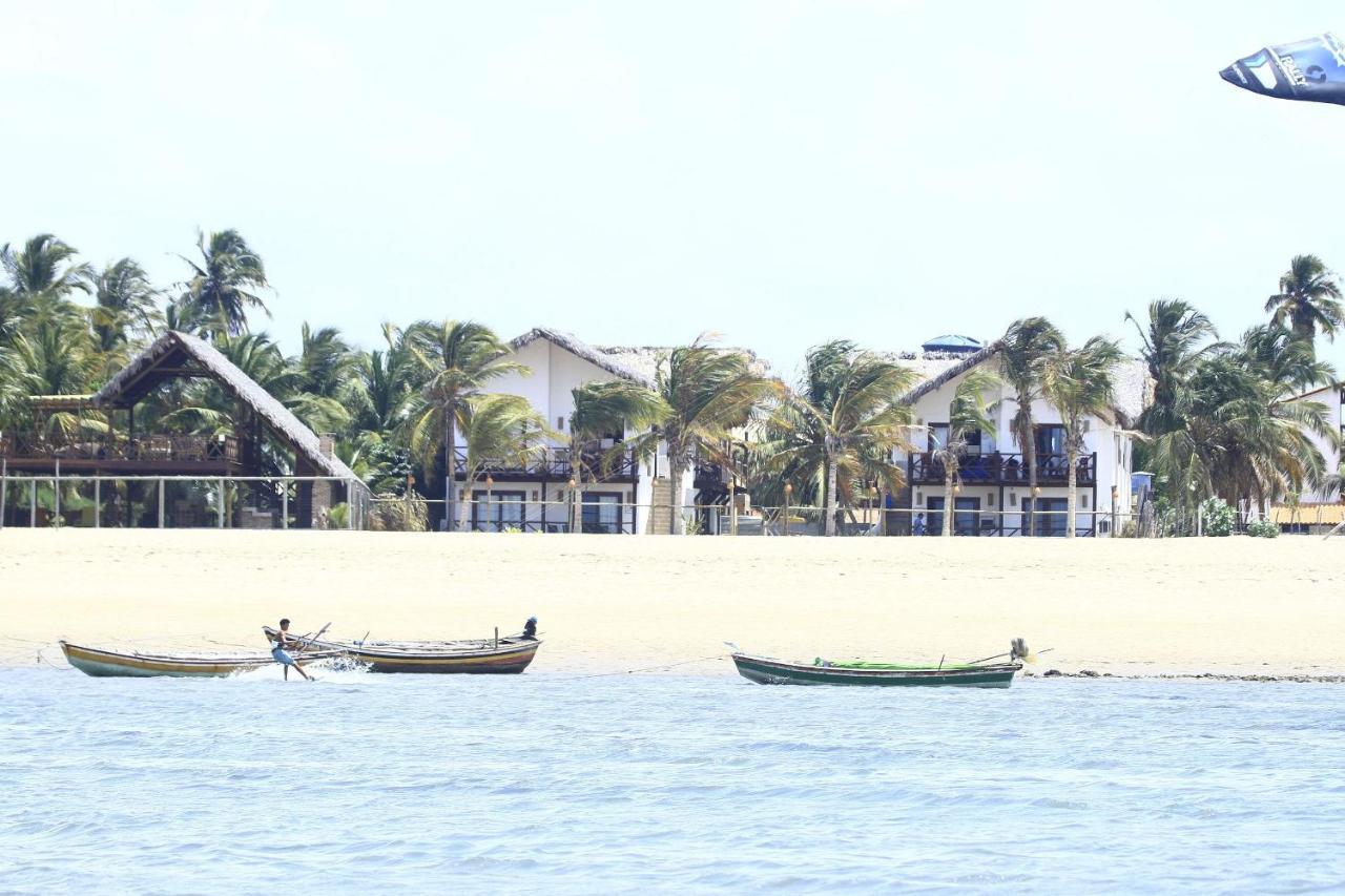 Ap Vila Mar Pé na areia com vista para o mar e piscina Barra Grande (Piaui) Exterior foto