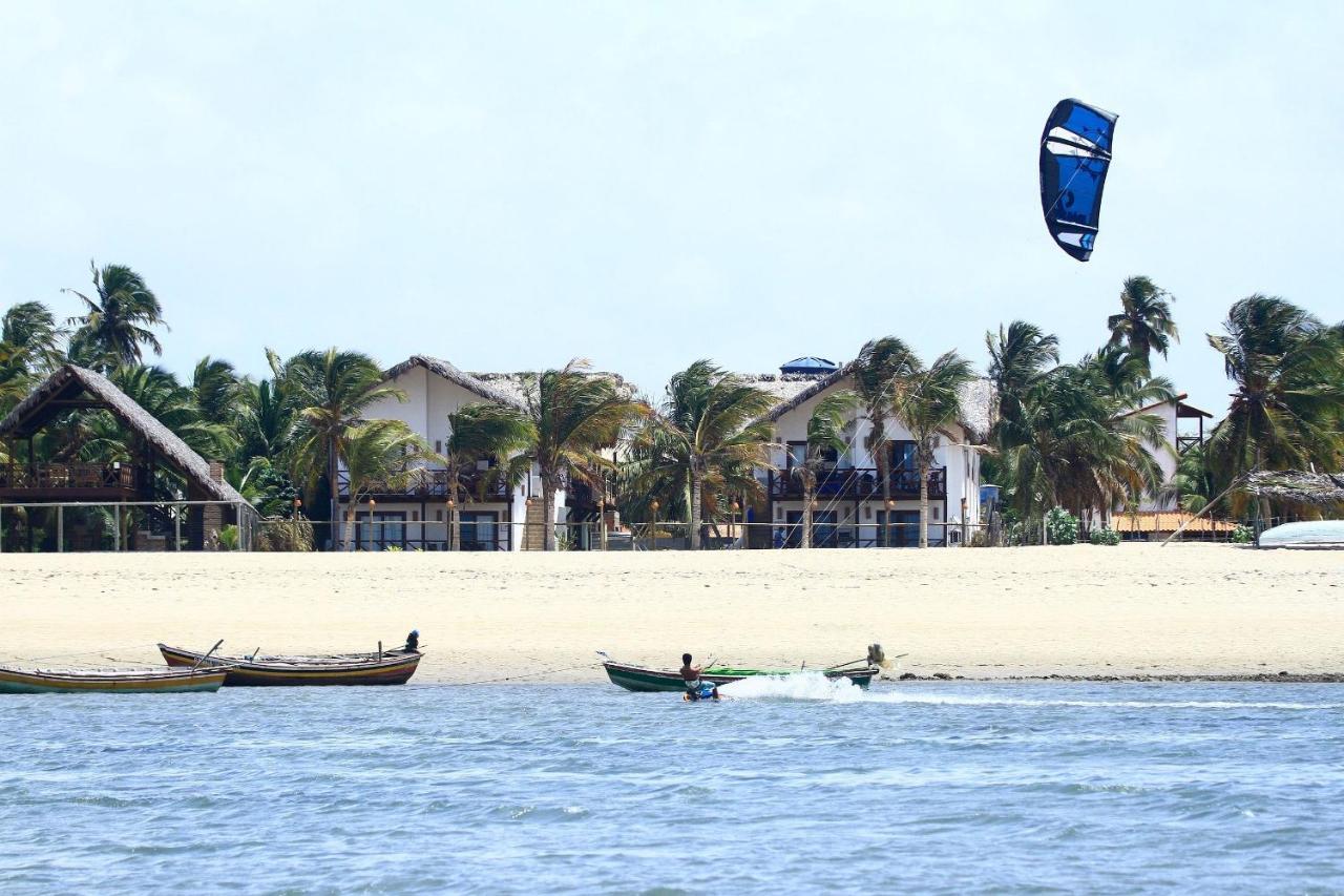 Ap Vila Mar Pé na areia com vista para o mar e piscina Barra Grande (Piaui) Exterior foto
