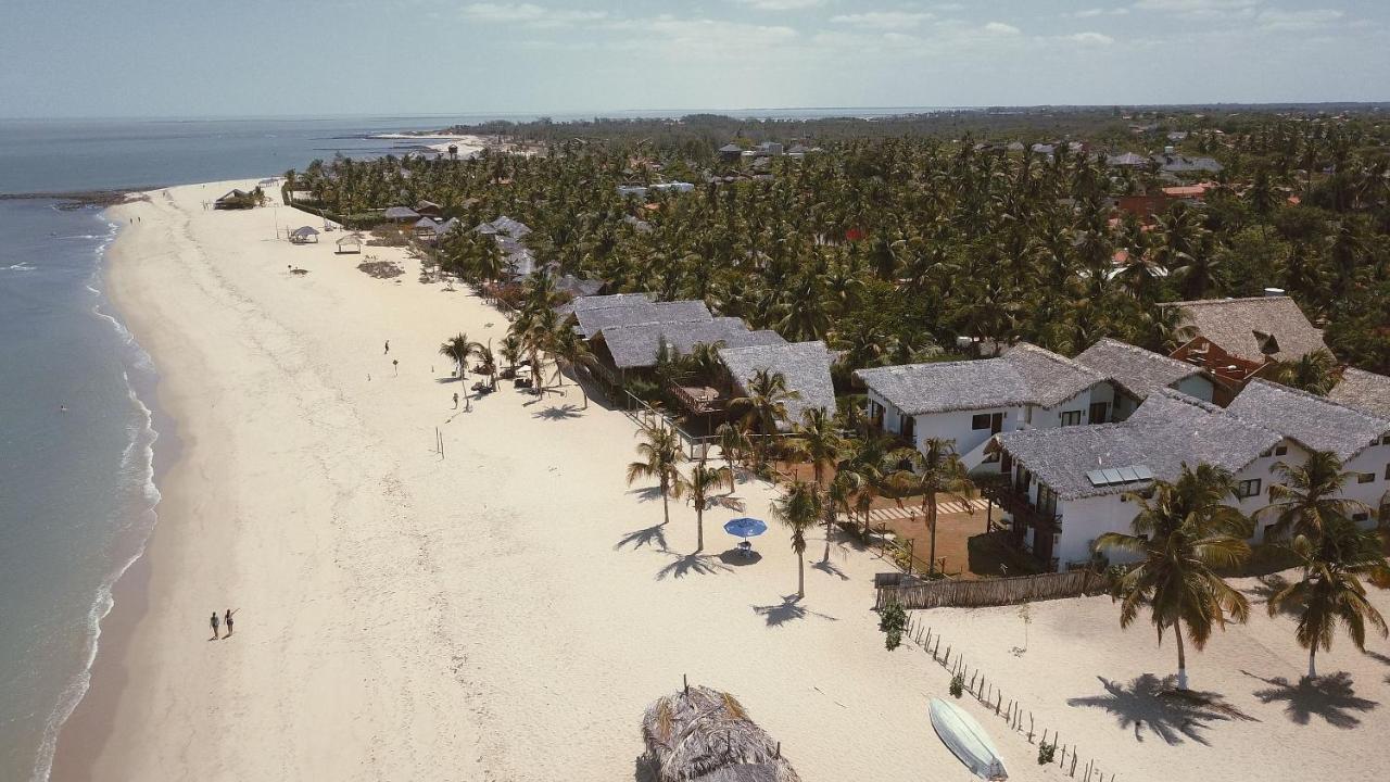 Ap Vila Mar Pé na areia com vista para o mar e piscina Barra Grande (Piaui) Exterior foto