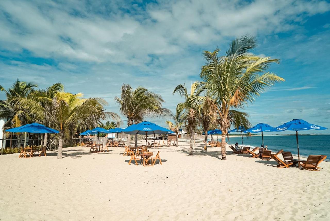 Ap Vila Mar Pé na areia com vista para o mar e piscina Barra Grande (Piaui) Exterior foto