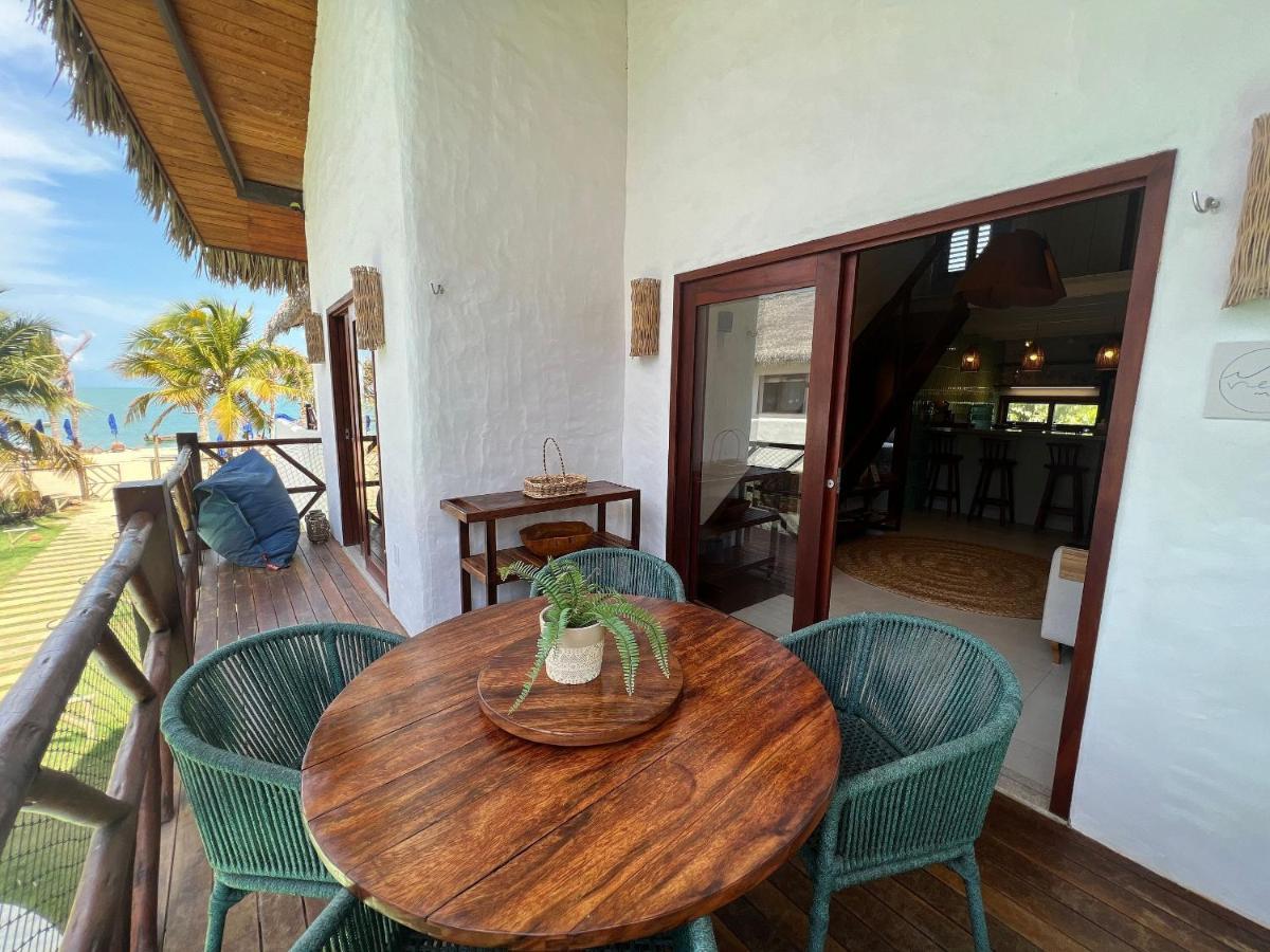 Ap Vila Mar Pé na areia com vista para o mar e piscina Barra Grande (Piaui) Exterior foto